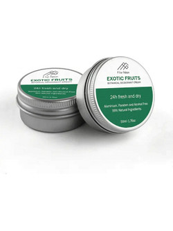 Pelion Exotic Fruits Botanical Φυσικό Γυναικείο Αποσμητικό σε Κρέμα 24h Χωρίς Αλουμίνιο 50ml