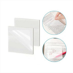 M&G Sticky Notes Transparent & Writable Material 75x75mm 50Φ. - YD-987