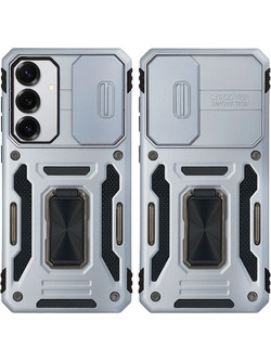 Sonique Ring Armor CamShield Θήκη Grey (Samsung Galaxy S25)