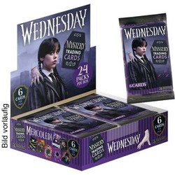 Wednesday Trading Cards Flow Pack Box (24)