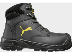 Puma Borneo HRO SRC Μποτάκια Ασφαλείας S3 Αδιάβροχα Μαύρα