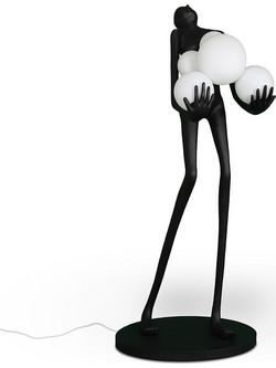Φιγούρα Κουβαλητής με LED σφαίρες 77x180cm Schuller 683528