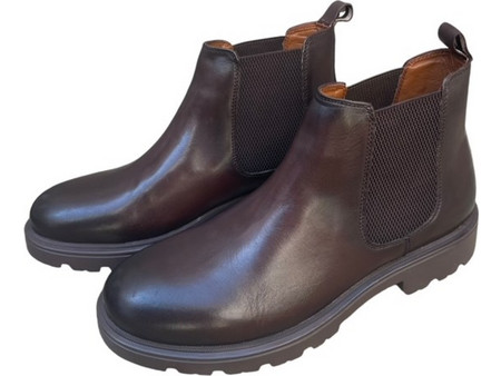 ΑΝΔΡΙΚΑ ΜΠΟΤΑΚΙΑ ΔΕΡΜΑΤΙΝΑ SAX SAM321790-BROWN