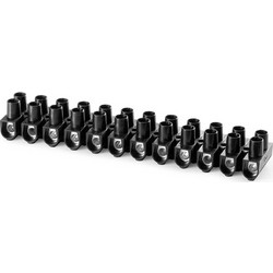 Κλέμα 2,5 mm HF 125C PA6, μαύρο - 22412217