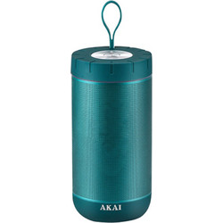 Akai ABTSW-60 Αδιάβροχο Ηχείο Bluetooth 20W με Ραδιόφωνο Πετρόλ