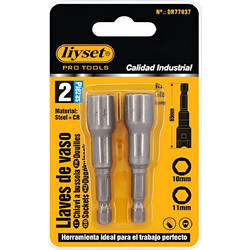 Liyset Καρυδάκια Μύτες Άλλεν Σετ 2 Τεμαχίων 10/11mm - 77937