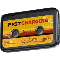 Remax RPP-158 Tape Fast Charging Power Bank 10000mAh 22.5W με 2 Θύρες USB-A Black