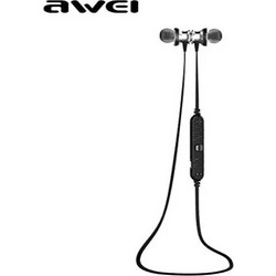 Awei A980BL Ακουστικά Bluetooth In Ear Ανθεκτικά στο Νερό Silver