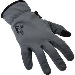 Γάντια ανδρικά Stretchy Softshell Gloves Repel Apu Γκρι