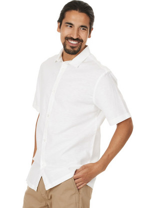 Cruz Πουκάμισο Jericho M SS Shirt - 1002 White