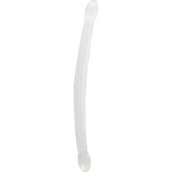 Shots Real Rock Διπλό Dildo 42cm Clear