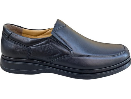 ΑΝΔΡΙΚΑ ΠΑΠΟΥΤΣΙΑ ΔΕΡΜΑΤΙΝΑ ΑΝΔΡΙΚΑ SMART STEPS 2502/126-ΜΑΥΡΟ