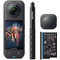 Insta360 X5 Standard Bundle Action Camera 8K 360° με WiFi και Οθόνη Μαύρη
