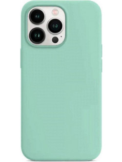 Θήκη Rubber Ενισχυμένης Σιλικόνης για iPhone 13 Pro Mint Green
