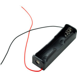 Amarad Θήκη Μίας Θέσεως Για Μπαταρία 18650(3,7V) Με Καλώδια Σύνδεσης Amarad - 6.4.6
