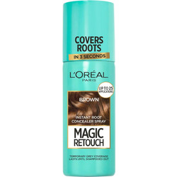 L'Oreal Paris Magic Retouch Hair Concealer 3 Brown Spray Βαφής Μαλλιών 75ml