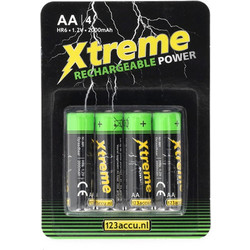 Xtreme Rechargeable Power AA 2000mAh 4τμχ