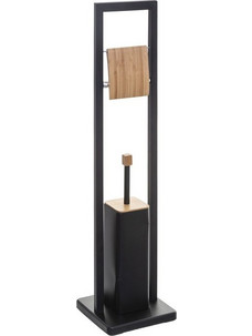 ΑΞΕΣΟΥΆΡ ΜΠΆΝΙΟΥ TP HOLDER+WC BRUSH NATUREO BLK 160926B