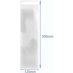 Poly-Prop Bags 125x500mm Reaseal (500)