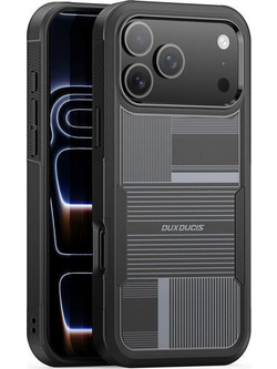 Θήκη TPU & PC Dux Ducis Apple iPhone 18 Pro/ 17 Pro Umbra Pattern Shld Μαύρο N69682