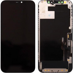 Οθόνη με Touch Screen Hard Oled Apple iPhone 12/ 12 Pro Μαύρο (OEM) N55540