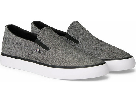 TOMMY HILFIGER - Μοκασίνια HARLEM CORE II SLIP ON CHAMBRAY ΑΝΔΡ.ΥΠΟΔΗΜΑ
