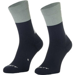 Scott Block Stripe Crew Dark Blue / Spray Grey
