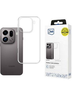 3mk Clear Case Θήκη για Oppo Find X9 Pro Διάφανη