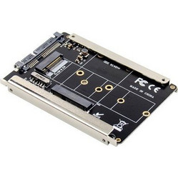 POWERTECH κάρτα μετατροπής 2.5" SATA σε M.2 B & mSATA SSD ST525, 6Gbps