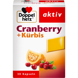 Doppelherz Aktiv Cranberry 800 + Kurbis 30 Κάψουλες