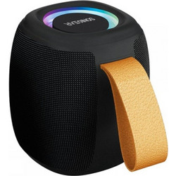 SonicGear Sonicgo 5 Αδιάβροχο Ηχείο Bluetooth 16W με Ραδιόφωνο Μαύρο Carbon