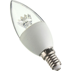 ARTLIGHT E14 5W C37 LED ΛΑΜΠΑ Κεράκι VERY BRIGHT Crystal Clear White - SPACE