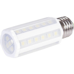 Spacelights E27 5W LCORN LED ΛΑΜΠΑ / E-27 / ΚΑΛΑΜΠΟΚΙ 360O / ΖΕΣΤΟ-ΨΥΧΡΟ ΛΕΥΚΟ - SPACE