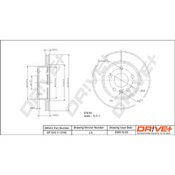 Dr!ve+ Δισκόπλακα - DP1010.11.0748