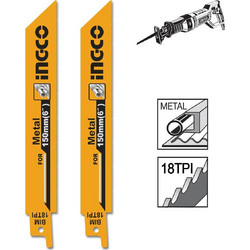 Ingco SSB922EF Πριονόλαμες Σπαθόσεγας Μετάλλου 150mm ΣΕΤ 2τεμ