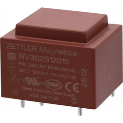 ΜΕΤΑΣΧΗΜΑΤΙΣΤΗΣ PCB 230V 1.5VA 1X12V ZTL Τεμάχια:15 01.090.0289