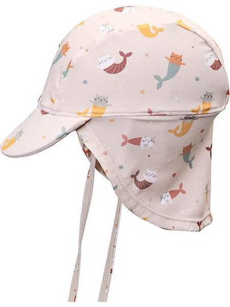 Αντηλιακό Καπέλο Monneka Mermaid Cats UPF50+ (1-2 ετών)