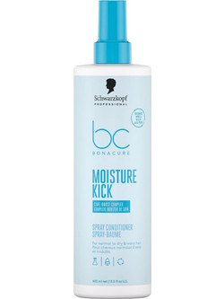 Schwarzkopf BC Bonacure Moisture Kick Glycerol Leave In Conditioner Spray για Σγουρά & Ταλαιπωρημένα Μαλλιά 400ml