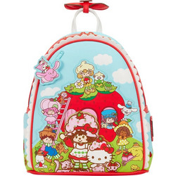 Funko Mini Παιδική Τσάντα Ώμου Κόκκινη 26.6x22.8x11.4εκ. Sanrio Strawberry Shortcake Mini SBSBK0013