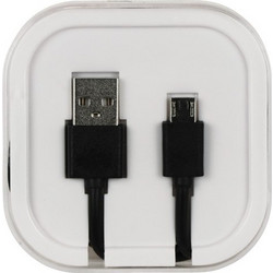 BeConnected Καλώδιο USB σε Micro-USB Μαύρο 1m (0517101)