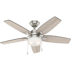 Hunter Arcot 50646 Ανεμιστήρας Οροφής 117cm 62W με Φως & Τηλεχειριστήριο Καφέ