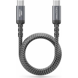 deleyCON καλώδιο φόρτισης fast charging 2m, PD3.1 USB-C to USB-C cable 240W