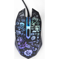 Gembird MUS-6B-GRAFIX-01 Ενσύρματο Gaming Ποντίκι 3600 DPI Black
