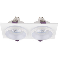 Σποτ Χωνευτό Jet Eye 6924 2xGU10 17,5x4cm White TK Lighting Ορθογώνιο