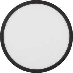 Φωτιστικό Οροφής - Πλαφονιέρα Aqua 6901 LED 3000K-6500K 2565Lm 24W Φ30x2,9cm Black TK Lighting