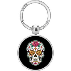 THINKOFME ΜΠΡΕΛΟΚ WHITE SKULL 3,6cm
