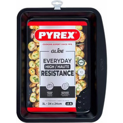 Pyrex Αντικολλητικό Ταψί Ορθογώνιο 34x24εκ. 3L Glide 322320
