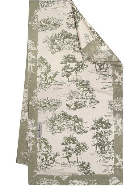Greenwich Polo Club Runner 50Χ170 Essential 3015 Ecru - Olive Ecru - Olive