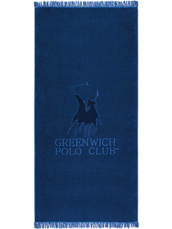 Greenwich Polo Club 3620 Πετσέτα Θαλάσσης Μπλε 90x190cm