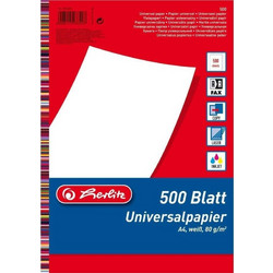 Herlitz Herlitz Χαρτί Γενικής Χρήσης A4 80g Λευκό 500 Φύλλα 5033402